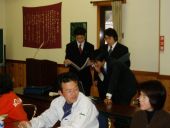 学生さんのプレゼン発表