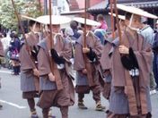 大名行列に参加して