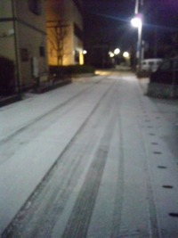 雪が積もれば、心もワクワク。 2011/01/17 07:36:05
