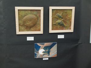 始まりました護国塔100年展