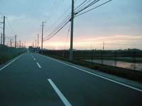 ■秋の夕陽