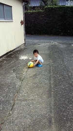 サッカー中 2011/08/23 17:55:02