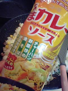 ブロッコリーの中からこんにちは♪