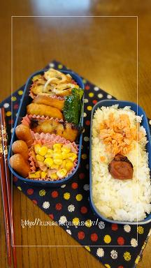 綿紬弁当。