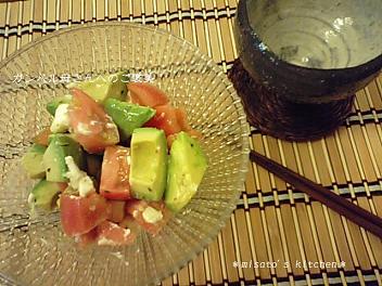 アボ＆クリチーで一杯。