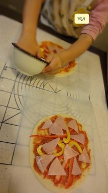 子どもたちとPIZZA～LA**