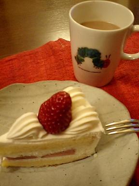 ケーキと飴、二重の喜び♪