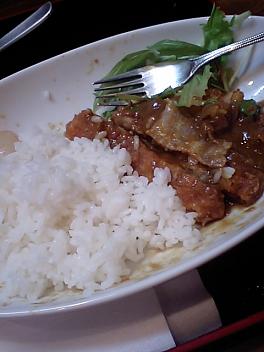 カツカレーをお替りですが何か？