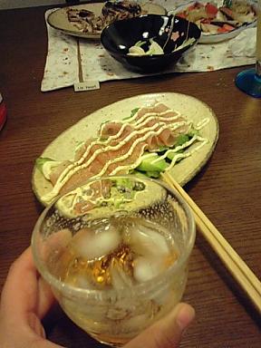 仲直りの一杯。