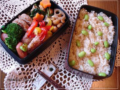 遠足弁当　＆　オット今日弁。