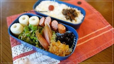 今日弁と朝食。