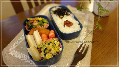 いつかの日の弁当。