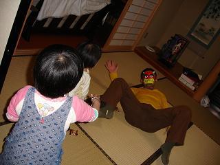 豆まきやったよ～！