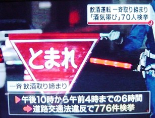 飲酒運転撲滅