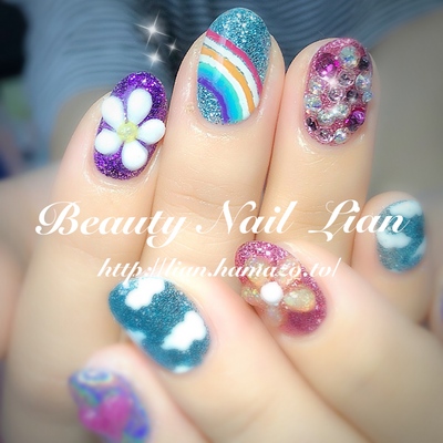 Beauty Nail Lian 派手ネイル