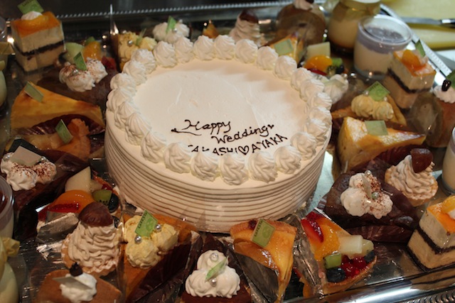 ウェディングケーキのご注文ありがとうございます！