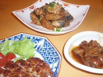 肉食獣的晩御飯