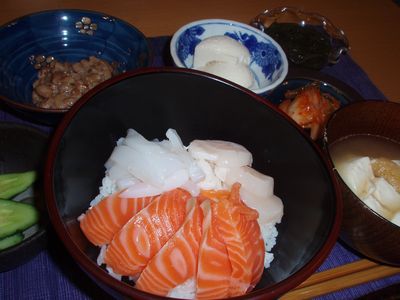 昨日の晩御飯