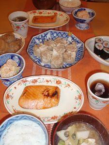 昨日の晩御飯