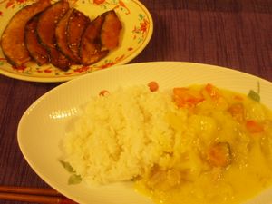 昨日の晩御飯