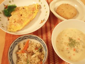 昨日の晩御飯