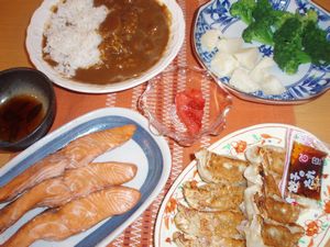 昨日の晩御飯