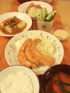 昨日の晩御飯