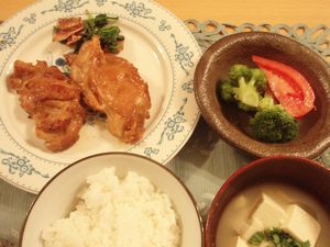 昨日の晩御飯