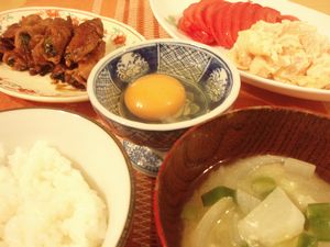 晩御飯
