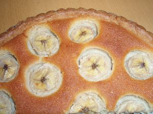 バナナタルト