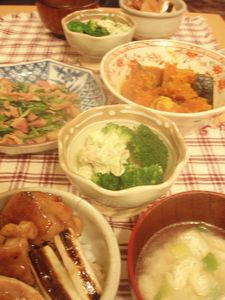 晩御飯