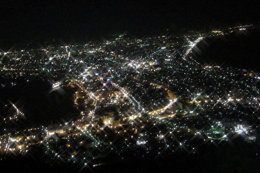 函館山、夜景