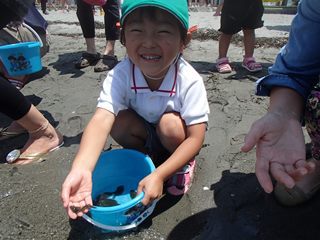 第６回ヒラメ放流
