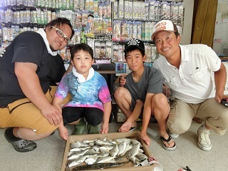 やったね、大きなマゴチを！！