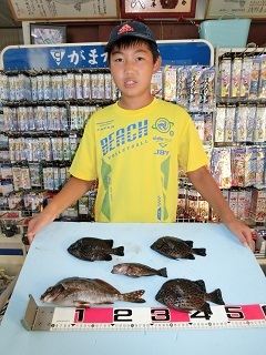 タカノハダイとイシガキダイ：食いは良かったが！！
