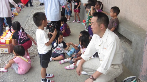 横須賀幼稚園　避難訓練