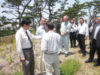 川勝知事　現場視察 2014/05/30 09:17:43