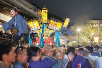 伊奈波神社のお祭りに参加させていただきました