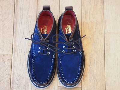WANDER SHOES×MEN’SMELROSEコンビネーションブーツ