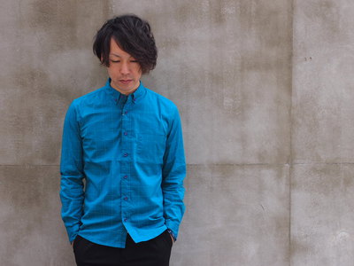 ストレッチウィンドウペンB．D．シャツ/メンズメルローズ(MENS MELROSE)
