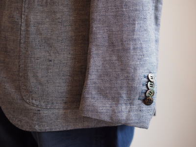 LINEN/COTTON JACKETby RING JACKET/Orobianco