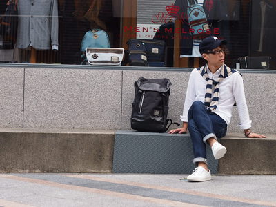 RFW(アールエフダブリュー)×MEN’S MELORSE別注ダブルネーム　BAGEL LO LEATHER