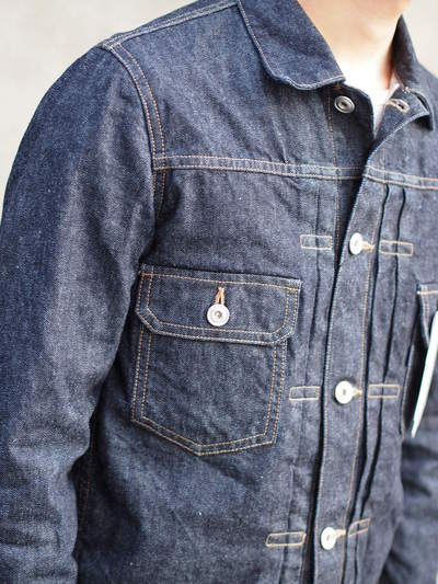 PRODUCT F×MENS MELROSEセルビッジデニムジャケット