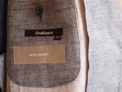 LINEN/COTTON JACKETby RING JACKET/Orobianco