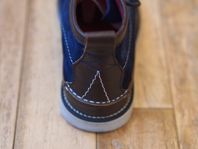 WANDER SHOES×MEN’SMELROSEコンビネーションブーツ