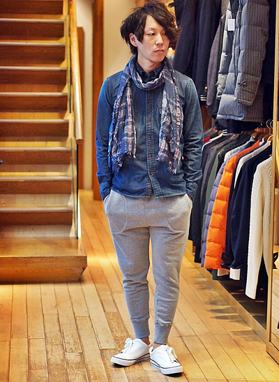 ライトオンスデニムシャツ/MEN’S MELROSE(メンズメルローズ)