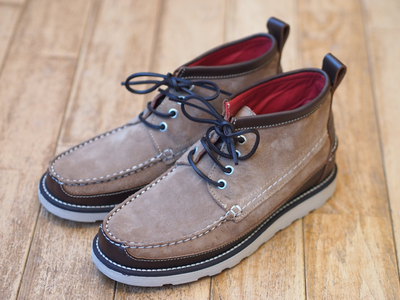 WANDER SHOES×MEN’SMELROSEコンビネーションブーツ