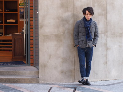 YOSOOU(粧う) sugiaya Tailored Down Jacket