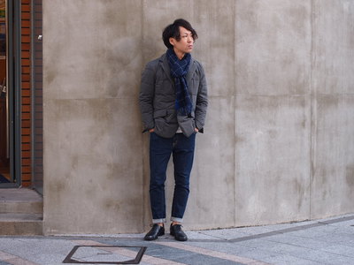YOSOOU(粧う) sugiaya Tailored Down Jacketを着こなす！