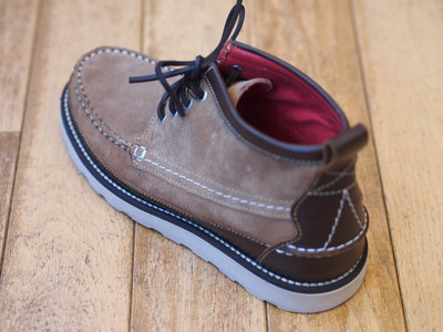 WANDER SHOES×MEN’SMELROSEコンビネーションブーツ